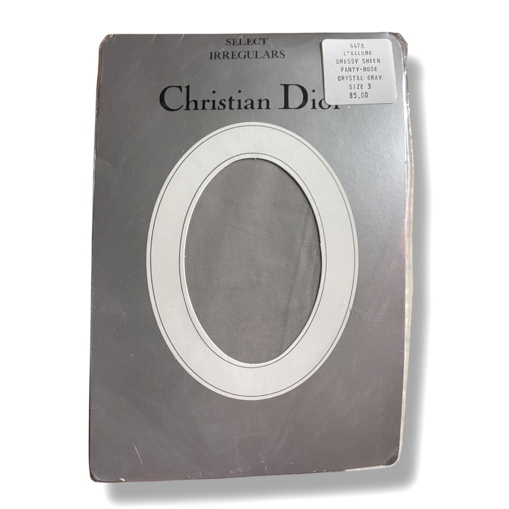 CHRISTIAN DIOR L’Allure Dressy Sheer Panty Hose Select Irregular VINTAGE